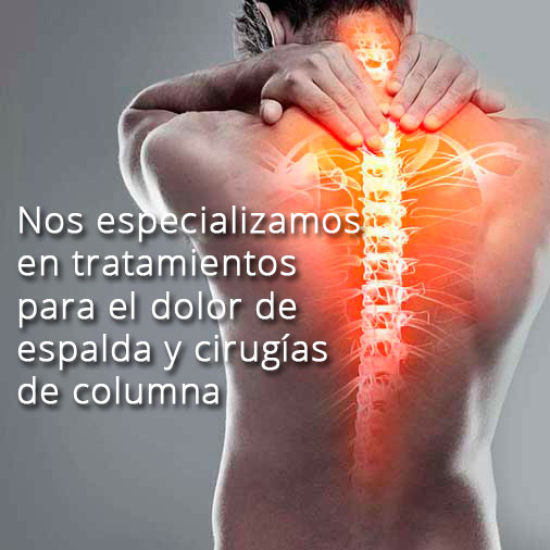 medicos especialistas en dolor de espalda columna